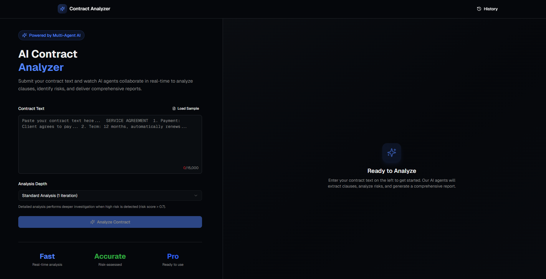 Multi-Agent Contract Analyzer
