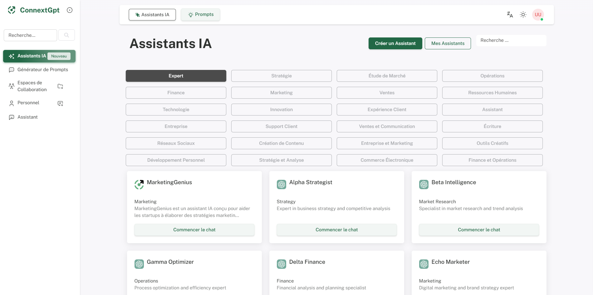 SaaS Platform with LLMs